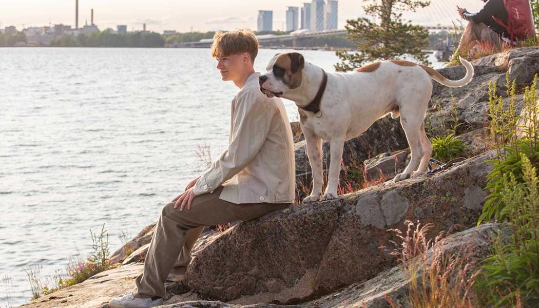 I denna havsmiljö kommer Bonava att bygga 100 ägarbostäder på ön Busholmen i Helsingfors med motsvarande öppen vy över Finska viken. Symbolbild: Foto: Bonava