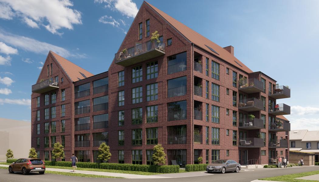 Brf Fabriken i CV-området i Örebro. Foto: OBOS