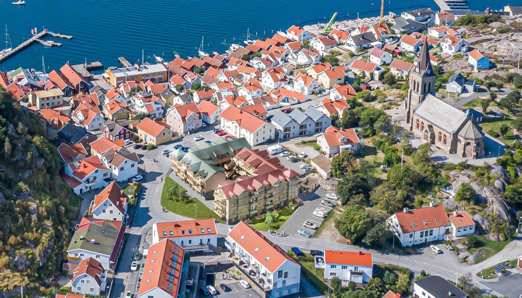 Brf Falkegården Fjällbacka. Foto: Brixly