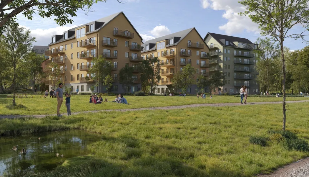 Britas berså, Hägernäs strand. Pressbild: Bjerking