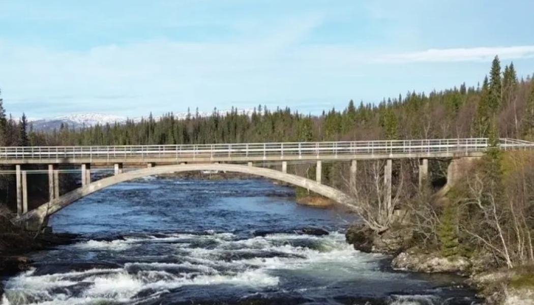 Den nya ska få högre bärighet än den befintliga bron. Foto: Trafikverket