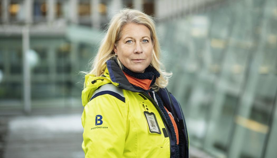  Catharina Elmsäter-Svärd, vd för Byggföretagen. Foto: Byggföretagen.
