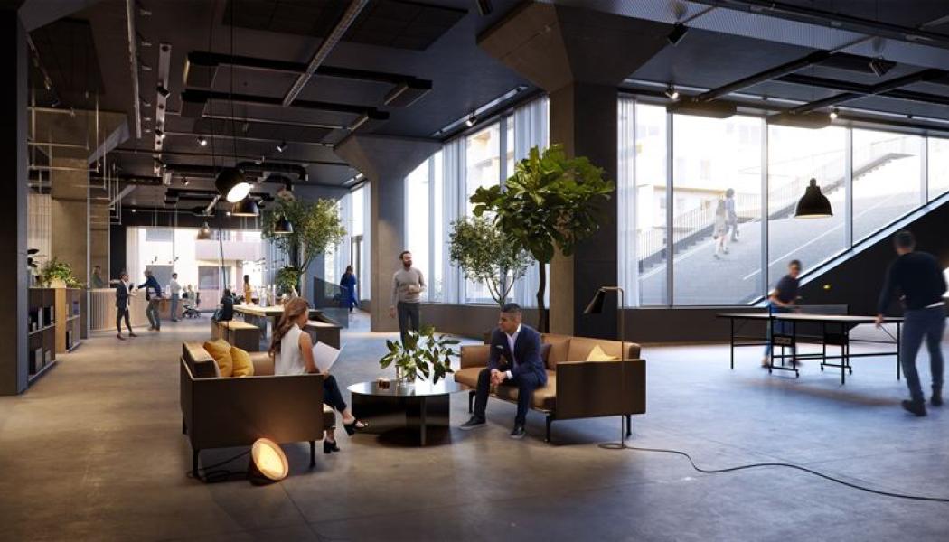 Det populära Centralkvarteret i Umami Park, mitt i hjärtat av det nya området i Sundbyberg, har certifierats enligt BREEAM In-Use med det höga betyget excellent. Ett toppenfint betyg för hantering av vatten, luftkvalitet, buller, belysning, brandskydd, avfall och energi för fastigheten. Illustration: Wallenstam