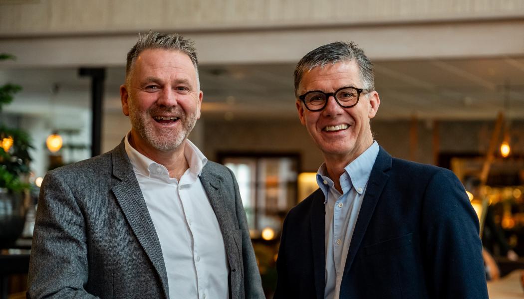 Daniel Linden och Sture Nilsson. Foto: ByggPartner
