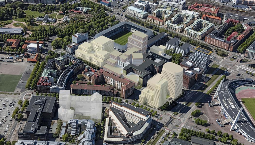 Mark- och miljööverdomstolen meddelar inte prövningstillstånd, detaljplanen för Smålandsgatan vinner därmed laga kraft. Bild:Kanozi Arkitekter.