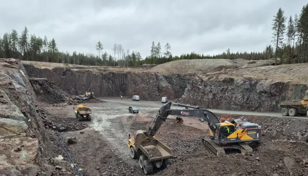 Arbetet med tunneldrivningen kommer att pågå i flera år. Foto: Trafikverket