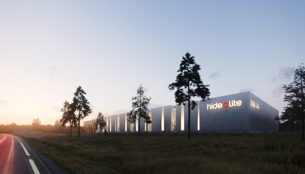 ByggArvid inleder byggnationen på Hedenstorp Östra med storsatsning åt OEM International AB. Foto: ByggArvid