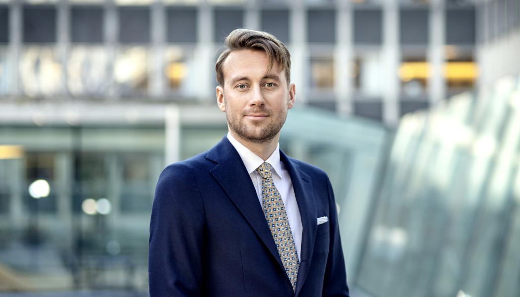 Emil Flodin, analytiker, Byggföretagen. Pressbild: Byggföretagen