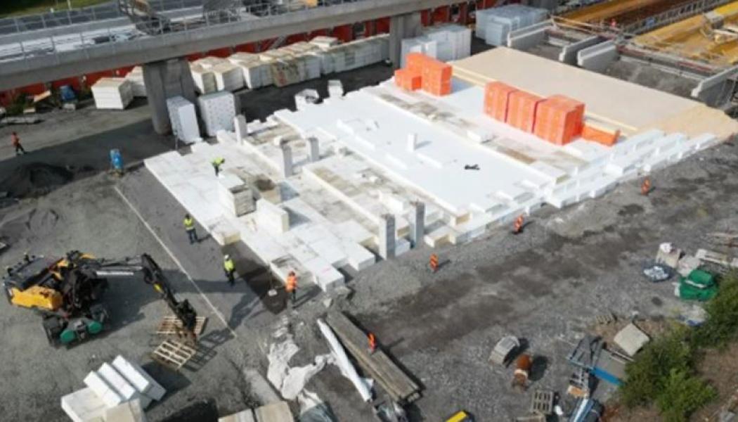 Cellplast ovandlar våra broar. Foto: Trafikverket
