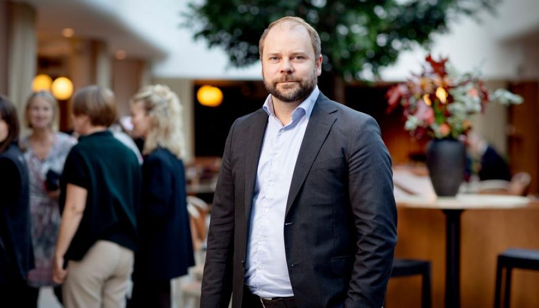 TMF:s vd Erik Haara. Pressbild: Trä- och Möbelföretagen
