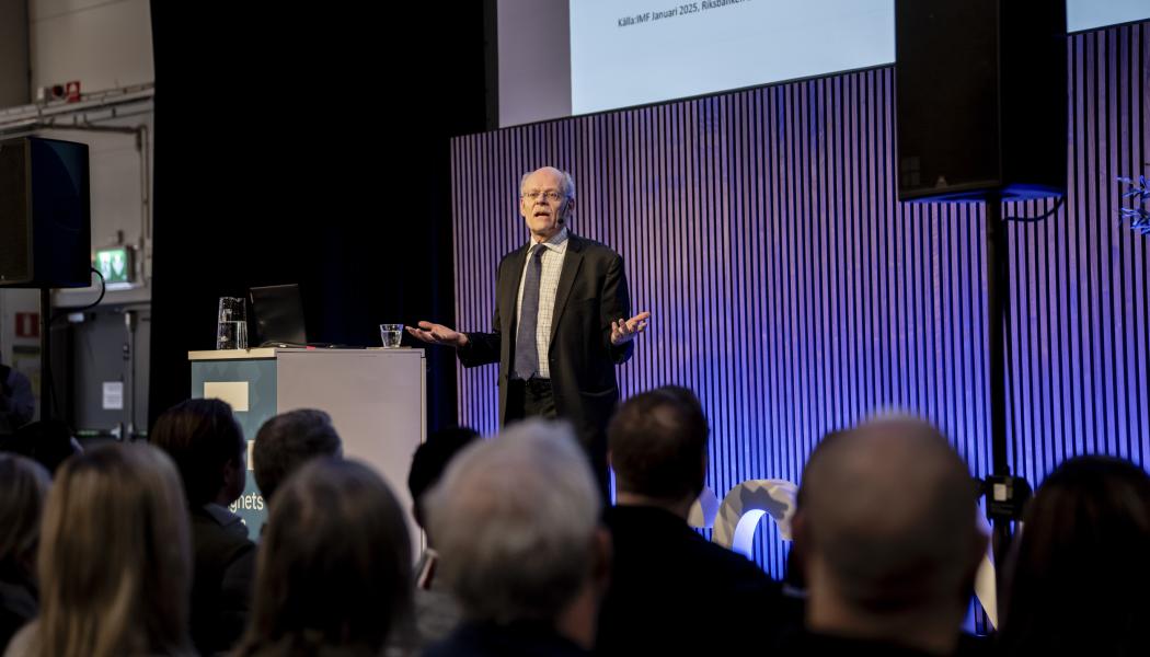 Bland talarna på årets mässa finns bland annat den tidigare riksbankschefen Stefan Ingves, som talar om det ekonomiska världsläget och dess inverkan på svensk ekonomi. Bildkälla: Easyfairs