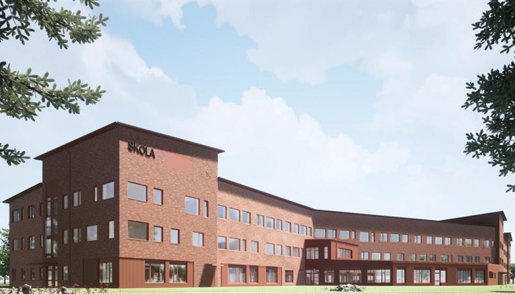 Fredriksborgsskolan. Foto: Skanska