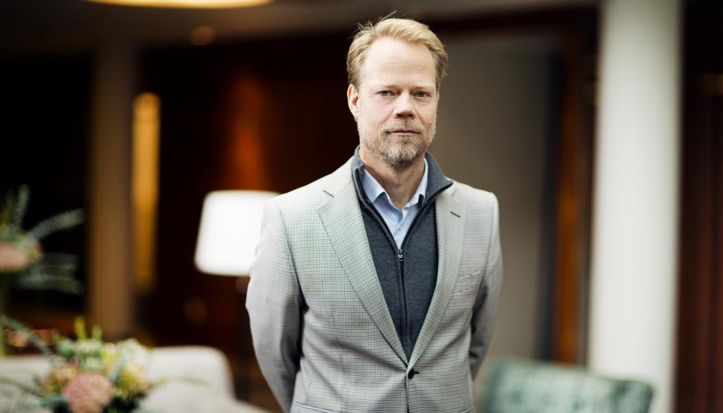 Gustaf Edgren - bostadspolitisk expert på TMF. Foto: Juliana Fälldin

