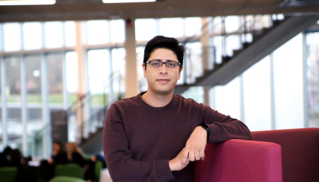 Hadi Banaee, AI-forskare vid Örebro universitet. Foto Örebro Universitet. 