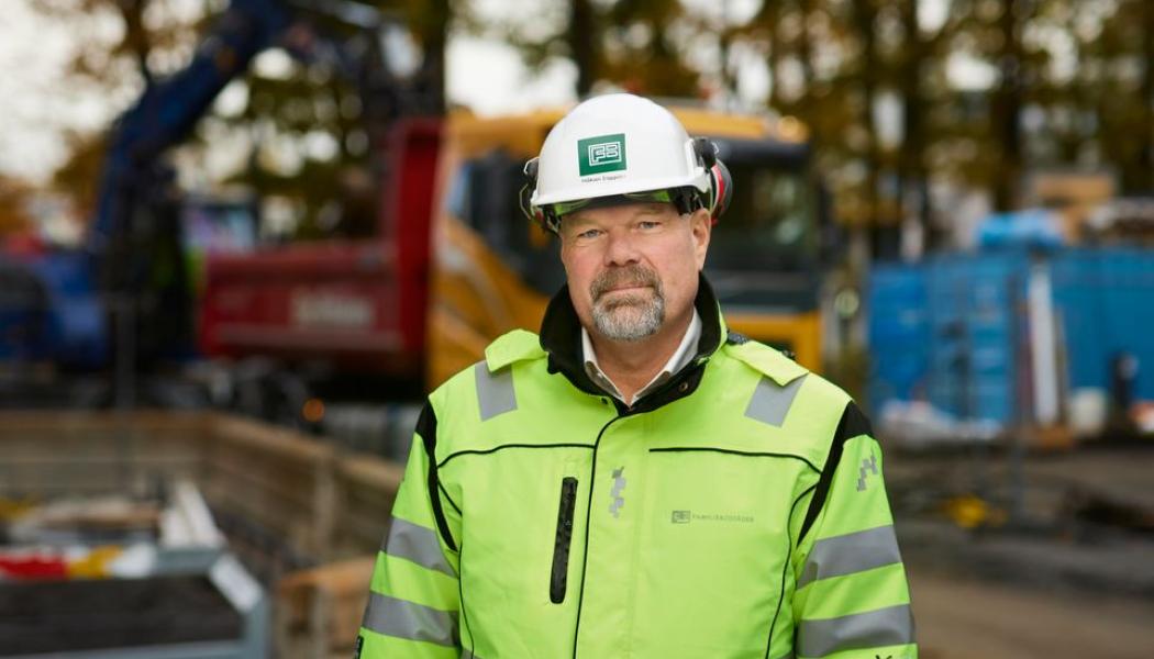 Håkan Siggelin, chef projektutvecklingsavdelningen hos Familjebostäder Foto: Magnus Selander