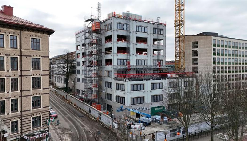 Handelshögskolan. Pressbild: Peab