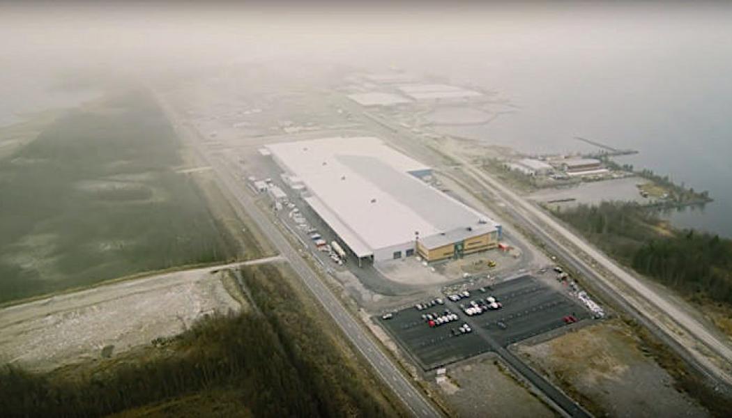 Lindbäcks produktion koncentreras till fabriken i Haraholmen. Foto: Lindbäcks Bygg