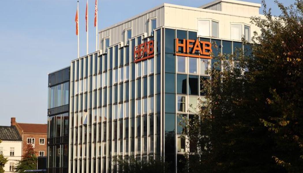 HFAB:s huvudkontor i Halmstad idag. Pressbild: MTA Bygg och Anläggning