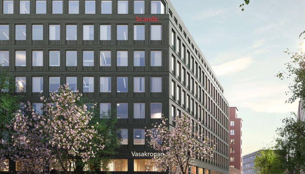    
Hjärtat exteriör fr parken. Illustration: Krook & Tjäder