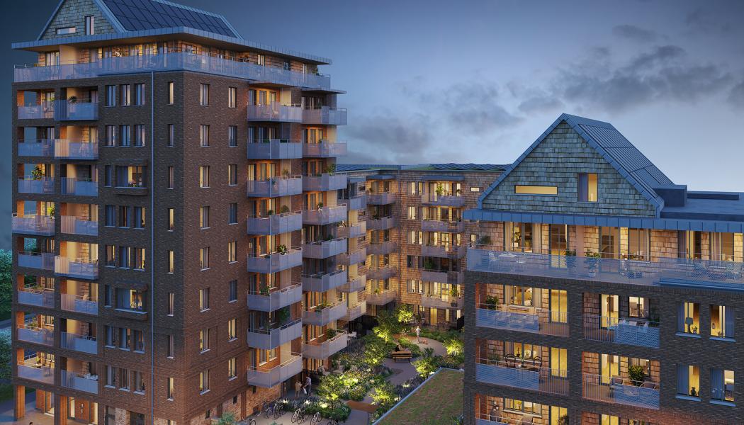 Första spadtaget tas för HSB brf Meteorologen