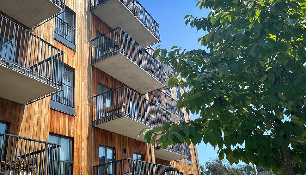 Hus i trä. Pressbild: IVL Svenska Miljöinstitutet