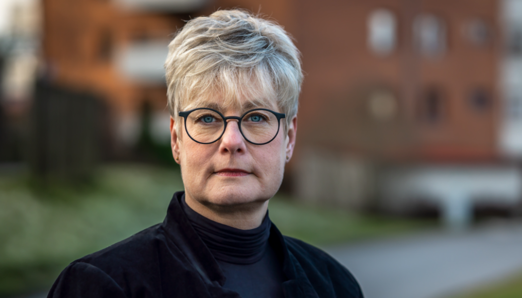 Marie Linder, förbundsordförande Hyresgästföreningen. Foto: Filippa Ländin