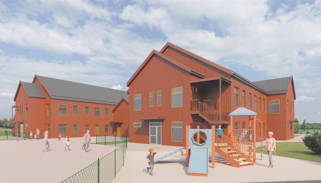 Igelsta förskola. Pressbild: Telge