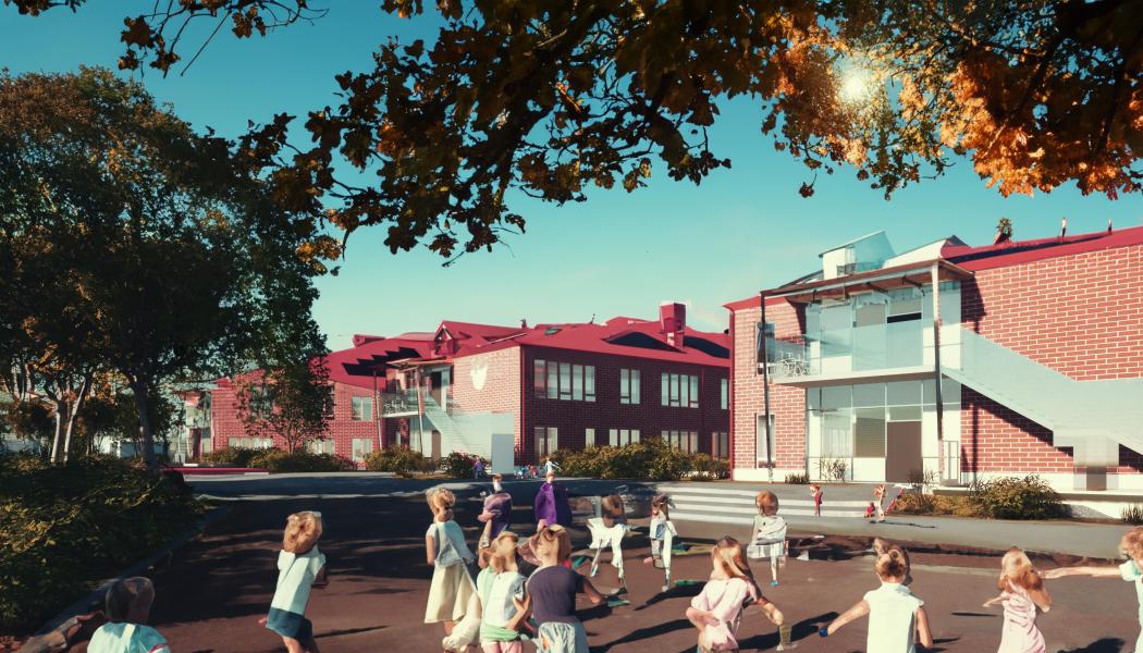 Visionsbild: Horisont Arkitekter.