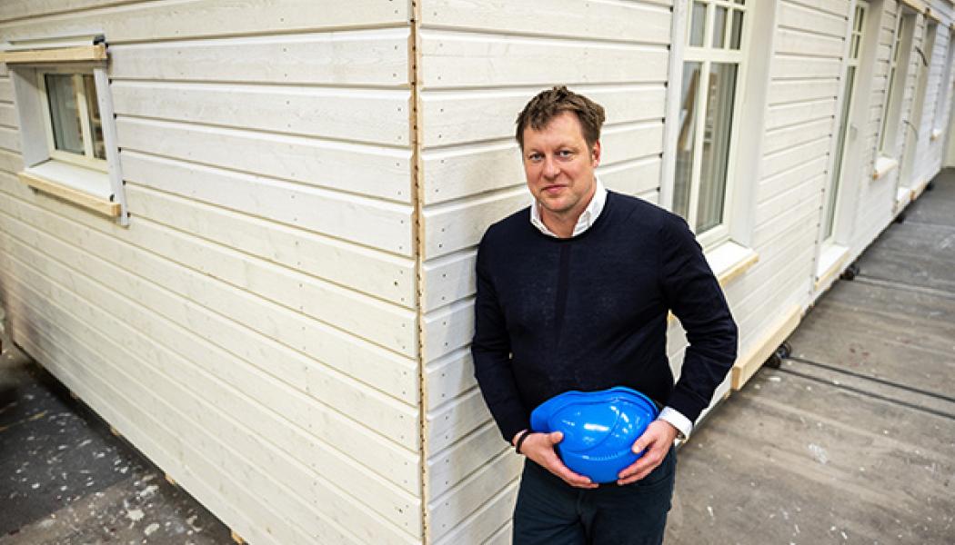 Enligt Johan Bynell, VD för Hjältevadshus.