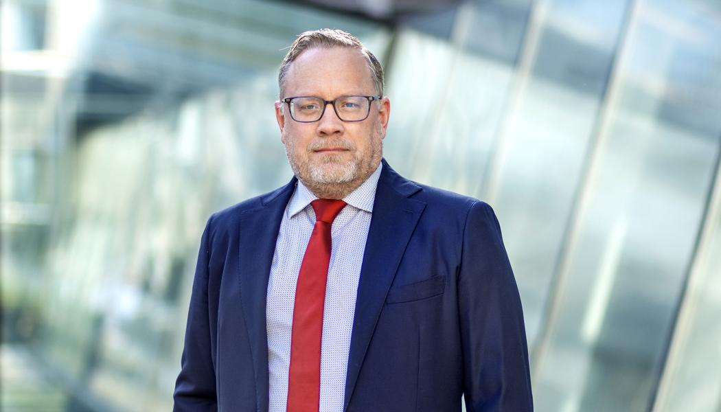 Johan Deremar, nationalekonom och prognosansvarig, Byggföretagen. Pressbild: Byggföretagen