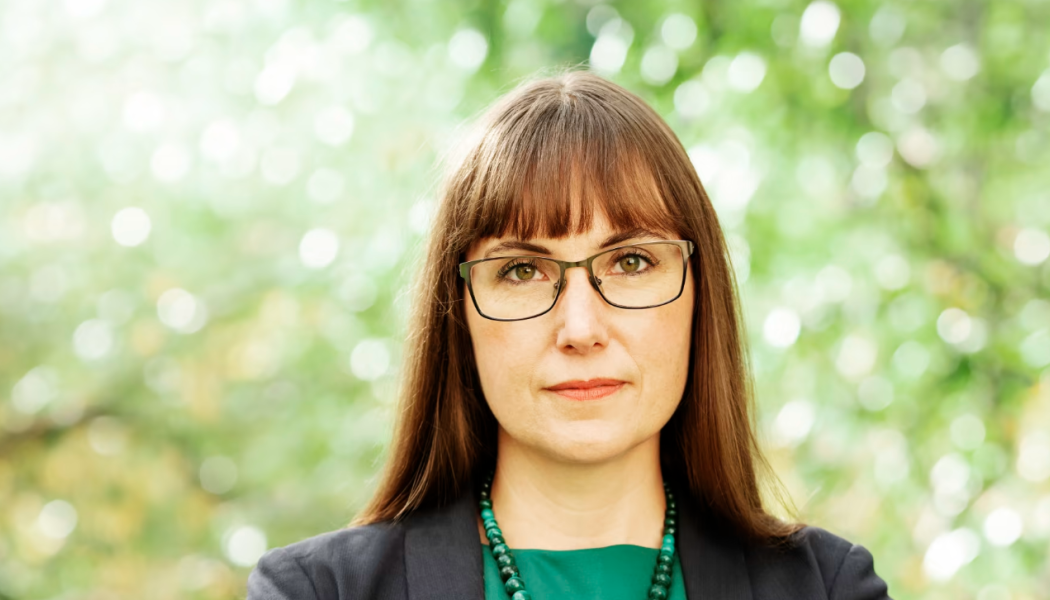 Johanna Bjurskog, hållbarhetschef på Riksbyggen.