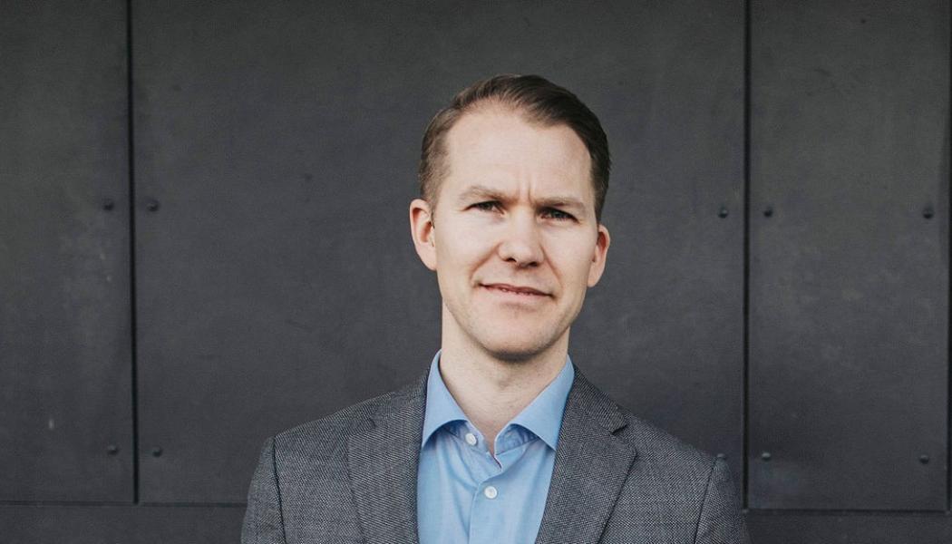 Victor Julin, vd på Aarsleff Pipe Technologies och Styrud. Foto: Aarsleff