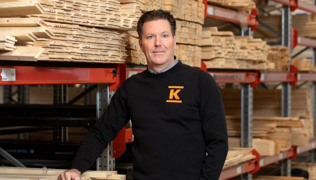 Erik Öhlin, COO, K-Bygg. Foto: David Lagerlöf