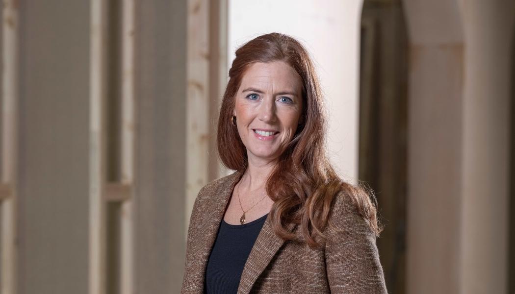 Lina Hann, projektledare för Nordbygg. Fotograf: Gustav Kaiser