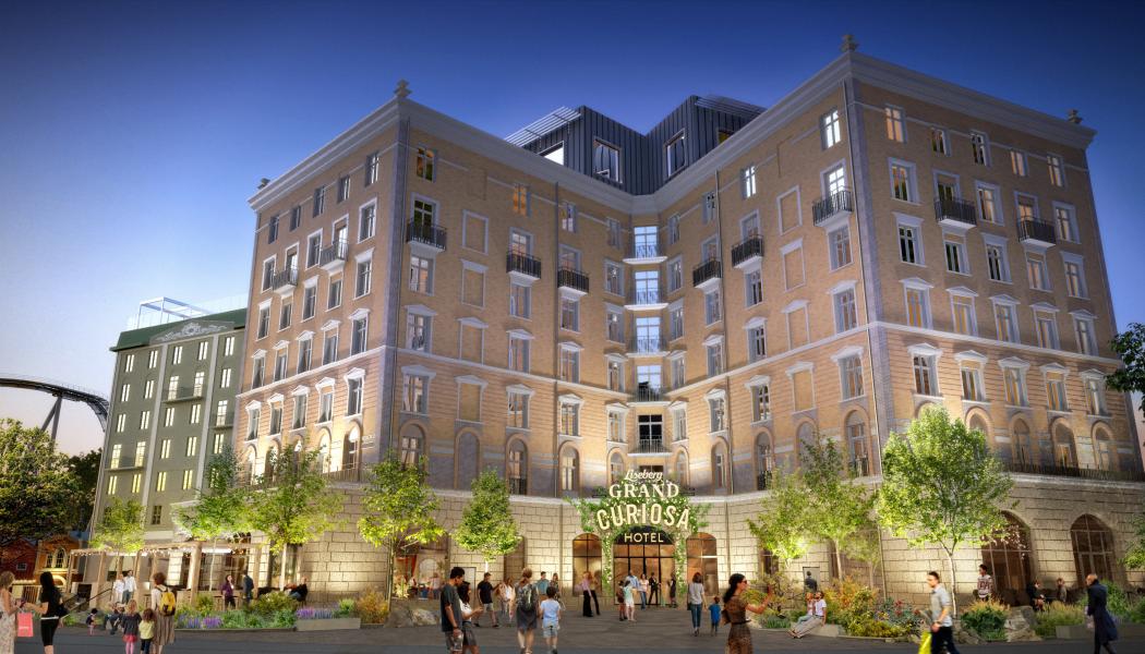 Det nya hotellet beräknas stå klart 2023, då nöjesparken Liseberg firar 100-årsjubileum.