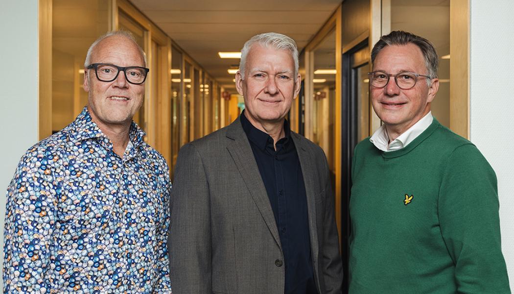 Fr v Magnus Orregård, Paul Söderberg och Dan Magnusson. Foto: SSC Group