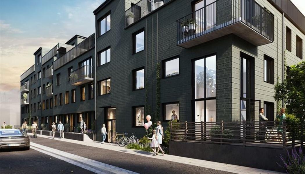 Projektet, HSB Brf Krita. Pressbild: Peab