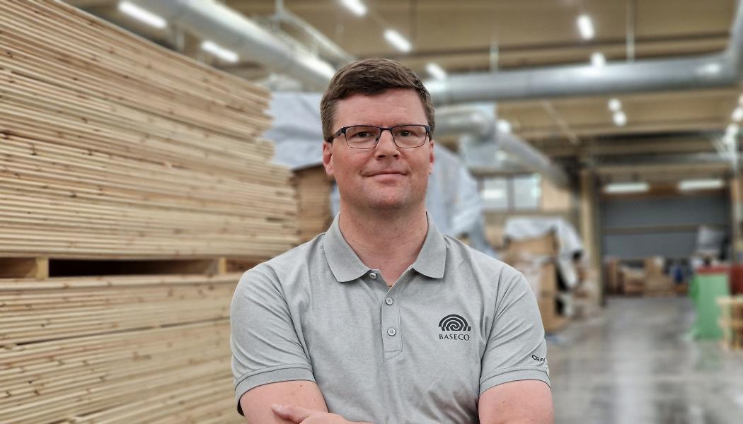 Marcus Abrahamsson, VD på Baseco. Foto: Baseco