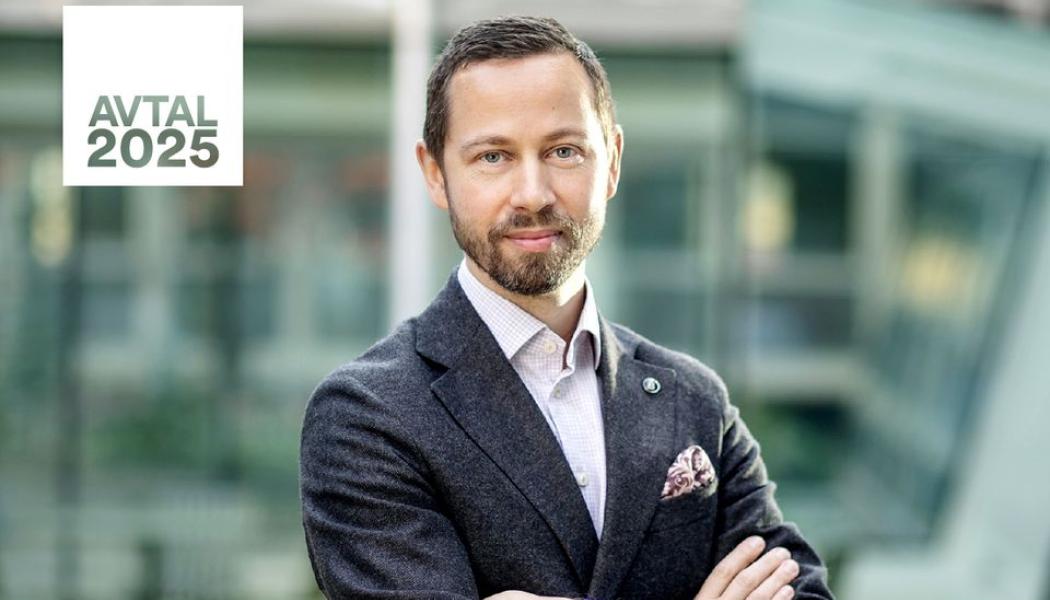 Martin Ulfving, avtalsansvarig för Väg- och banavtalet, Byggföretagen. Pressbild: Byggföretagen
