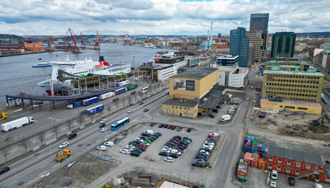 Masthuggskajen. Pressbild: Älvstranden Utveckling AB