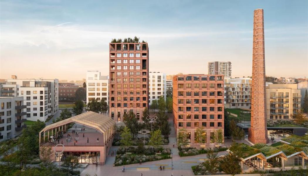 Modransky cukrovar. Pressbild: Skanska