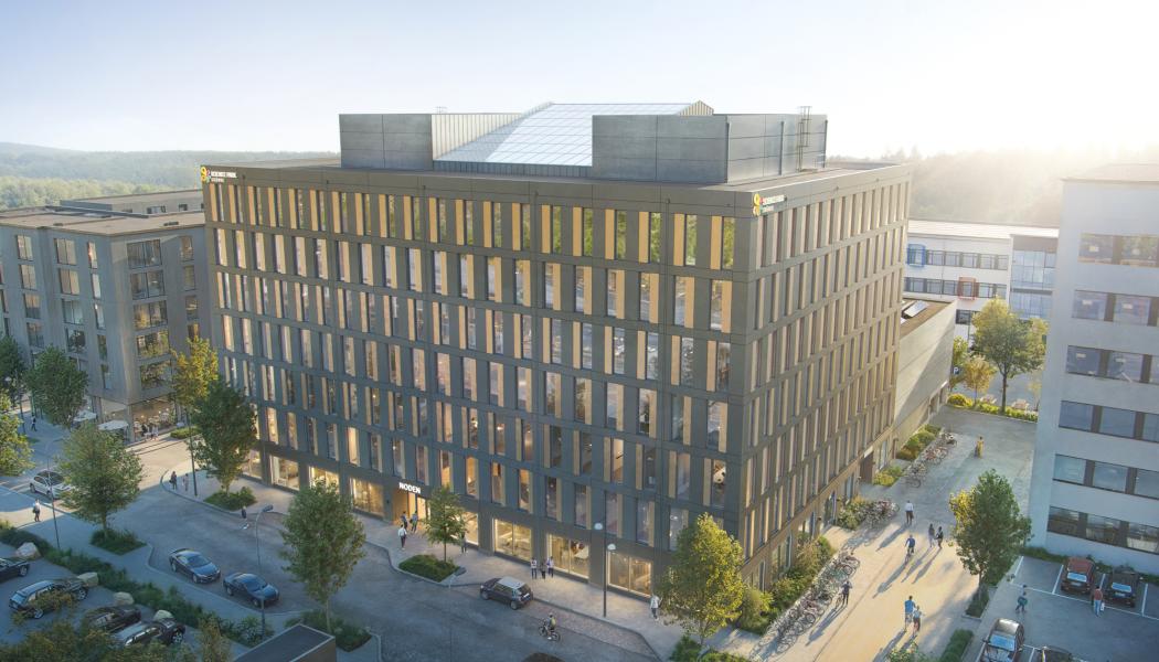 Science Park Skövde. Noden, LINK Arkitektur. Upphovsrätt: Visulent