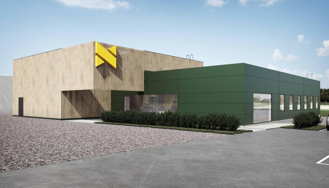 Norditek Fjärås, BRA Bygg. Pressbild: BRA AB
