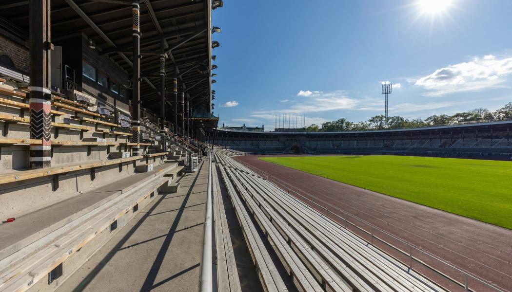 Idrottsarena i Stockholm. Foto: Spencer James Lucas/Unsplash