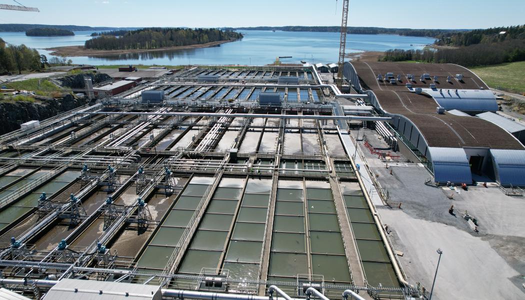 Projektet Nya Krav Himmerfjärdsverket har pågått sedan 2019 med en budget på 2 miljarder kronor. Foto: Veidekke 