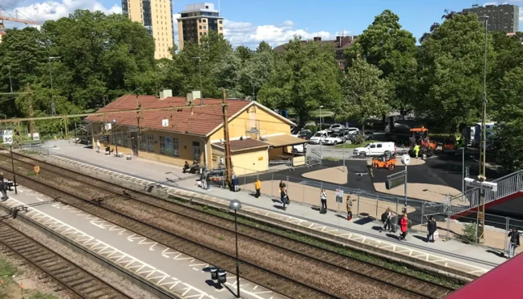 Kontrakt klart – RRC Rail bygger ny perrong i Örebro