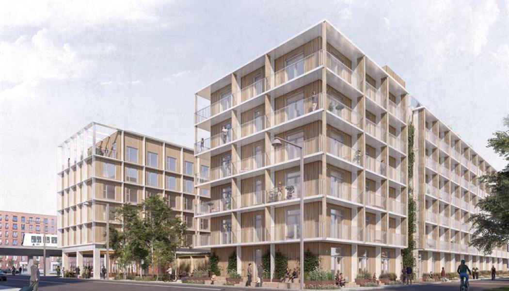 Ørestads Boulevard 31 i Köpenhamn. Pressbild: Skanska 