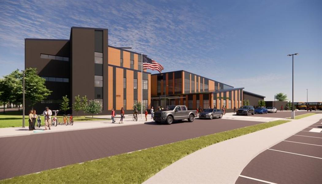 Pacific Middle School. Pressbild: Skanska