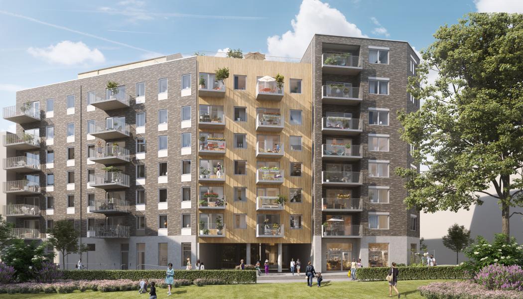 Peab bygger i Södra Änggården