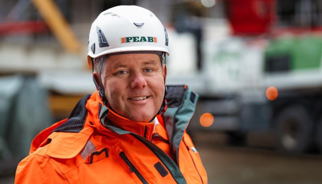    
Peter Lindstedt. Pressbild: Peab